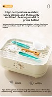 Ensemble de 6 brosses à biberons PP avec conteneur de rangement portable pour accessoires de nettoyage de biberons et bouteilles d'eau pour bébés