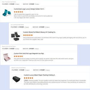 Bao bì hộp cứng màu đen tùy chỉnh với vật liệu tái chế dập nổi thiết kế sang trọng và cán bóng - Product Image 5