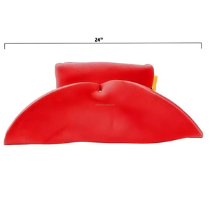 Sombrero de vaquero de espuma de gran tamaño personalizado HLC ODM, sombrero de celebración de fiesta de vaquera enorme roja para <span class=keywords><strong>Halloween</strong></span>, Cosplay, decoración de fiesta de Carnaval - Product Image 4