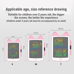 <span class=keywords><strong>Tablette</strong></span> de dessin écrite à <span class=keywords><strong>la</strong></span> <span class=keywords><strong>main</strong></span> <span class=keywords><strong>tablette</strong></span> d'écriture lcd colorée 7.8 pouces tableau d'écriture de protection des yeux pour enfants - Product Image 5