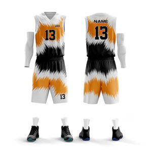 Descuentos al por Mayor, Camisetas de Baloncesto Personalizadas OEM, Nuevo Diseño, Camisetas de Baloncesto de Buena Calidad, Servicios de Personalización - Product Image 4