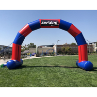 Arche gonflable personnalisée pour événements sportifs, modèle de prix, publicité, ligne de départ/arrivée gonflable pour sports et courses