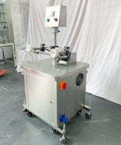HoneMix, máquina de limpieza de botellas de esmalte de uñas de perfume semiautomática, lavadora de aire manual de tarros cosméticos - Product Image 2
