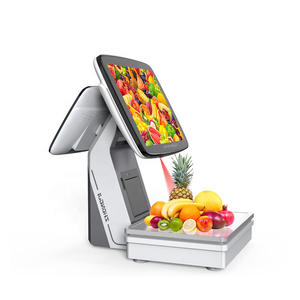 Báscula con Pantalla Táctil y Código <span class=keywords><strong>de</strong></span> Barras para Supermercado, <span class=keywords><strong>Software</strong></span> POS Gratuito, Reconoce Etiquetas Pesadas, Impresora, Android, Windows - Product Image 3