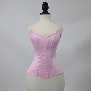 Corset vintage sans bretelles en dentelle pour femme, avec baleines rigides, pour le maintien et le modelage de la taille, idéal pour les mariages, les costumes de scène et comme serre-taille. - Product Image 6