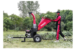 Trituradora de Madera K-maxpower de 15 HP con Licencia CE, Trituradora de Madera de Alta Calidad, Cortadora de Paja Forestal, Maquinaria Forestal de Gasolina, Trituradora de Hojas - Product Image 5