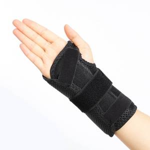 Ayarlanabilir Destekli Su Geçirmez Çelik Plakalı Bağcıklı Spor Açık Hava İmmobilizasyon Ortopedik Bilek Ateli Sağ El Desteği - Product Image 6