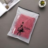 Sacs en plastique refermables personnalisés pour l'emballage de vêtements, pochettes de rangement refermables pour chaussettes, chaussures, aliments