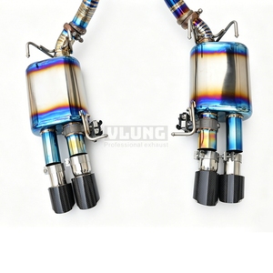 ท่อไอเสียไทเทเนียมน้ำหนักเบาสำหรับฟอร์ดมัสแตงรุ่นที่ 5 เครื่องยนต์ <span class=keywords><strong>5.0</strong></span> ปี 2010-2014 ระบบวาล์วทรอนิกส์แบบ Catback พร้อมรีโมทคอนโทรล - Product Image 2