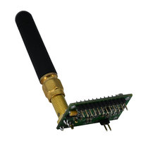 Modem radio sans fil industriel ultra-rapide <1ms de latence, émetteur-récepteur RS232 RS485 TTL, portée longue distance 500m, mini module de transmission de données