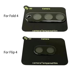 Protector de Pantalla de Vidrio para Cámara Trasera Negra para Samsung Galaxy S23 Plus Ultra Z Fold 4 Z Flip 3 4 5G - Product Image 4
