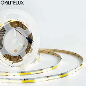 COB LED <b>Strip</b> 3000K-6000K Dual Color Chasing 576LEDs/m DC24V 10mm PCB 24 Pixels/m Dotless COB for Cove Ceiling - Product Image 1