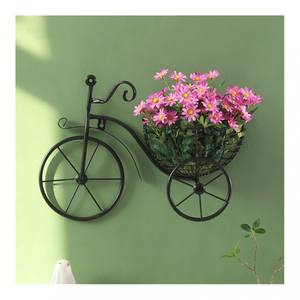 <span class=keywords><strong>Maceta</strong></span> de Pared Estilo Bicicleta, Moderna, de Hierro, para Colgar en la Pared, Ecológica, Ligera, con Capacidad de 1-2L - Product Image 2