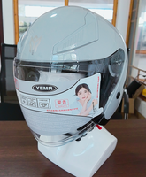 Casque de moto Casco à visage ouvert de scooter des prix bon marché avec certification DOT