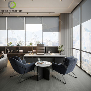 Escritorio de Oficina Ejecutivo en Forma de L de Lujo con Gabinete de Almacenamiento, Muebles de Oficina Personalizados, Escritorio de Estación de Trabajo Moderno, Conjunto de Muebles de Oficina - Product Image 2