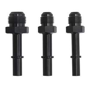 Adaptador de Enfriador de Aceite de Transmisión An8 An6 X 1/4 Nps, Versión Larga de Aluminio para Actualización y Reequipamiento - Product Image 1