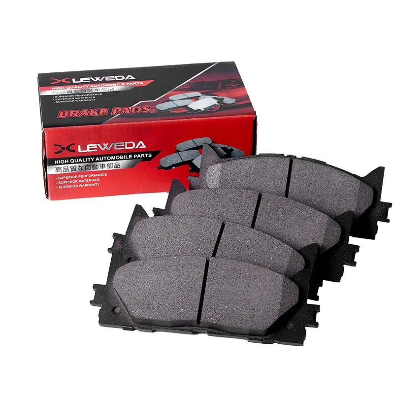 Leweda brand front brake pads OEM 04465-06080 D1222 D1293 for TOYOTA AURION 2006-2011