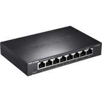TP-LINK TL-SG2008MP 8GE(POE) Switch PoE de gestión en la nube totalmente Gigabit