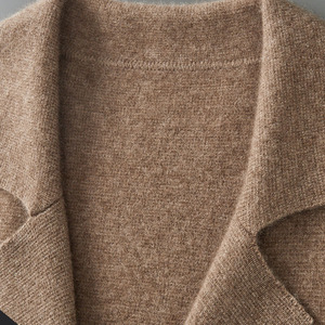 Suéter Cárdigan de Lana/Cachemira para Hombre, Cárdigan Informal de Lana con Solapas, Mongolia Interior, Personalizado, Estándar, Invierno - Product Image 4