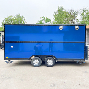 Nhà Máy Giá Crepe Thực Phẩm Giỏ Hàng Thực Phẩm Di Động Xe Tải Di Động Kem Thực Phẩm Xe Tải Trailer Cho Bán - Product Image 1