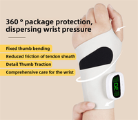 Masseur à vibrations sans fil populaire avec sangle de soutien pour la main et bracelet intelligent EMS électrique pour le poignet