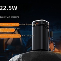 Batterie externe portable en plastique à charge super rapide 22,5 W, 20 000 mAh haute capacité