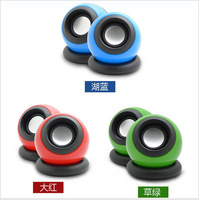 USB2.0 ماجيك الكرة سطح المكتب كمبيوتر محمول الهاتف المحمول مصغرة الصوت مكتب المنزل المحمولة مضخم صوت