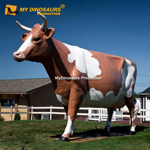 Aminmy Dino — Statue d'animal, <span class=keywords><strong>taureau</strong></span> mécanique, AA137, grande taille, à vendre - Product Image 5