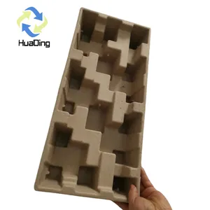 HUADING – moule de pâte à papier en Fiber moulée personnalisée, plateaux d'emballage en Carton, emballage en polystyrène, à vendre