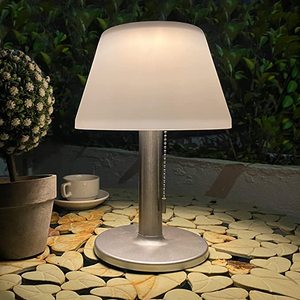 โคมไฟตั้งโต๊ะ <span class=keywords><strong>LED</strong></span> โมเดิร์น แสงวอร์มไวท์ 3500K พร้อมสายดึงเปิด-ปิด ใช้ไฟ AC 85-265V เหมาะสำหรับห้องนอน - Product Image 6