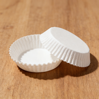 Supports à cupcakes jetables en papier, résistants aux hautes températures, antiadhésifs, de qualité alimentaire, résistants à l'huile, écologiques, pour gâteaux de neige