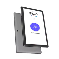 OEM gratis 4/6, 5/10/14 inci Restoran memesan Android menu Tablet genggam POS di bawah layar NFC softPOS tablet