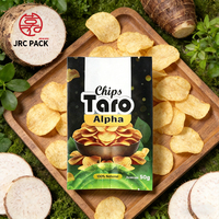 Sacs d'emballage pour snacks, biscuits et chips en plastique laminé avec logo personnalisé, conçus sur mesure en usine