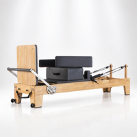 Machine de Pilates Reformer en bois de chêne, prix direct usine, livraison à domicile, Cama De Pilates