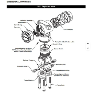 Transmisores Diferenciales Coplanares Rosemounts Serie 3051C/3051CD 3051DP/CD - Product Image 4