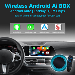 Adaptador Inalámbrico CarPlay Portátil con Navegador GPS WiFi y Estéreo Módulo Multimedia Dongle Carplay Smart Box Azul para <span class=keywords><strong>Netflix</strong></span> - Product Image 2