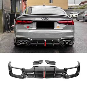 ดิฟฟิวเซอร์หลังคาร์บอนไฟเบอร์ทรง AE สำหรับ <span class=keywords><strong>Audi</strong></span> <span class=keywords><strong>A5</strong></span> B9.5 <span class=keywords><strong>S</strong></span> <span class=keywords><strong>Line</strong></span> ปี <span class=keywords><strong>2021</strong></span>+ พร้อมไฟ LED  ลิ้นกันชนหลัง - Product Image 1