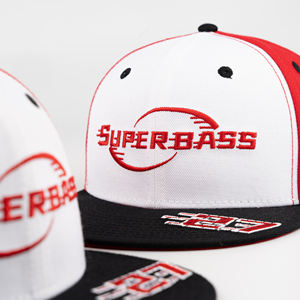 Casquette ajustée en laine acrylique à 6 panneaux avec broderie plate personnalisée TCAP Chine - Product Image 6