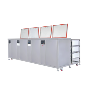 Machine de <span class=keywords><strong>nettoyage</strong></span> ultrasonique multi-étapes à 4 réservoirs CANDOSONIC 88L pour blocs moteur, injecteurs de carburant et carburateurs - Product Image 2