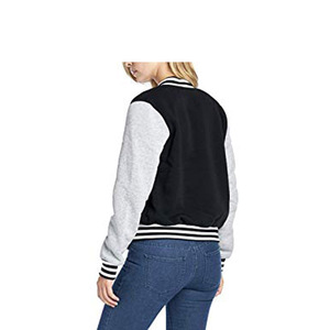2026 Women's Best Quality 100% Wool Waterproof Reversible Winter Varsity <b>Jacket</b> - Product Image 3