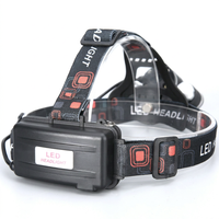 Lampe frontale rechargeable par USB à 3 LED, lampe torche frontale, lampe frontale zoomable, étanche, pour le camping, la randonnée, l'exploitation minière