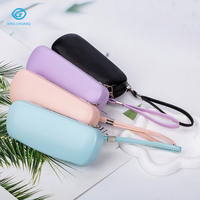 Boîte de rangement pour lunettes de vue et de soleil, design tendance, emballage en PU, étui à lunettes