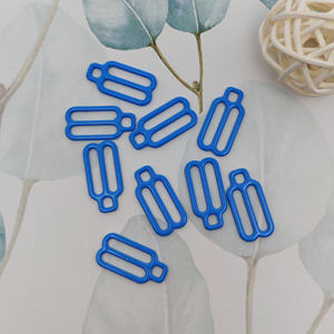 Anneau de soutien-gorge en nylon de haute qualité, boucle de soutien-gorge, noir, bleu, style sportif, 10 mm-20 mm, approvisionnement direct d'usine, crochet pour sous-vêtements - Product Image 5