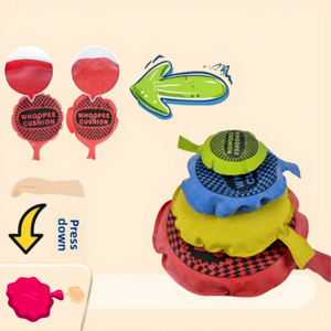 Sac à fesses en éponge amusant, taille et couleur personnalisables, avec motif poisson tropical océanique, pour cadeaux de fête, article de blague fantaisie - Product Image 1