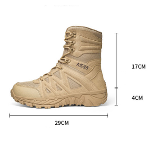 <span class=keywords><strong>Bottes</strong></span> de <span class=keywords><strong>chasse</strong></span> pour hommes de haute qualité <span class=keywords><strong>bottes</strong></span> de randonnée imperméables <span class=keywords><strong>en</strong></span> <span class=keywords><strong>cuir</strong></span>, chaussures de plein air légères et respirantes - Product Image 3