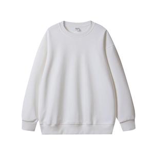 <span class=keywords><strong>Felpa</strong></span> Unisex di Alta Qualità 450gsm <span class=keywords><strong>Bianco</strong></span> Puro <span class=keywords><strong>con</strong></span> Collo Alto, Maniche Lunghe, Collo Tondo, Sei Pellicce Invernali, Calda - Product Image 2