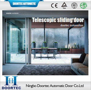 Doortec commerciale télescopique automatique d'opérateur de porte coulissante avec 100 w <span class=keywords><strong>moteur</strong></span> - Product Image 2