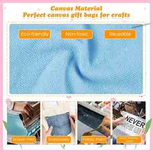Branded logo Custom Printing Multiple Colors Wholesale Daily Shopping Lunch Mini <b>Canvas</b> Tote <b>Bags</b> with Handles - Product Image 3