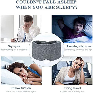 Deep Sleep <b>Eye</b> <b>Mask</b> 27.5in Large Light Blocking Breathable Modal Cotton For Naps - Product Image 5