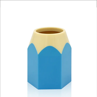 Porte-stylo en forme de crayon organisateur de stockage de stylo tasse de stylo de bureau mignon pour la décoration de bureau à domicile de salle de classe